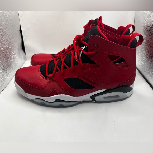 Jordan Flight Club 91 Red SZ 10 - Picture 4 of 11